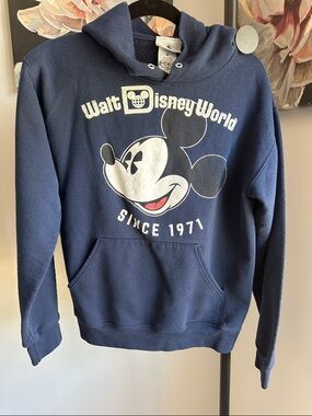 Disney Navy Walt Disney World Mickey Pullover Hoodie